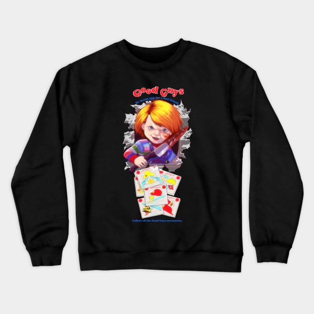 Good Guys Crewneck Sweatshirt by ArchiriUsagi